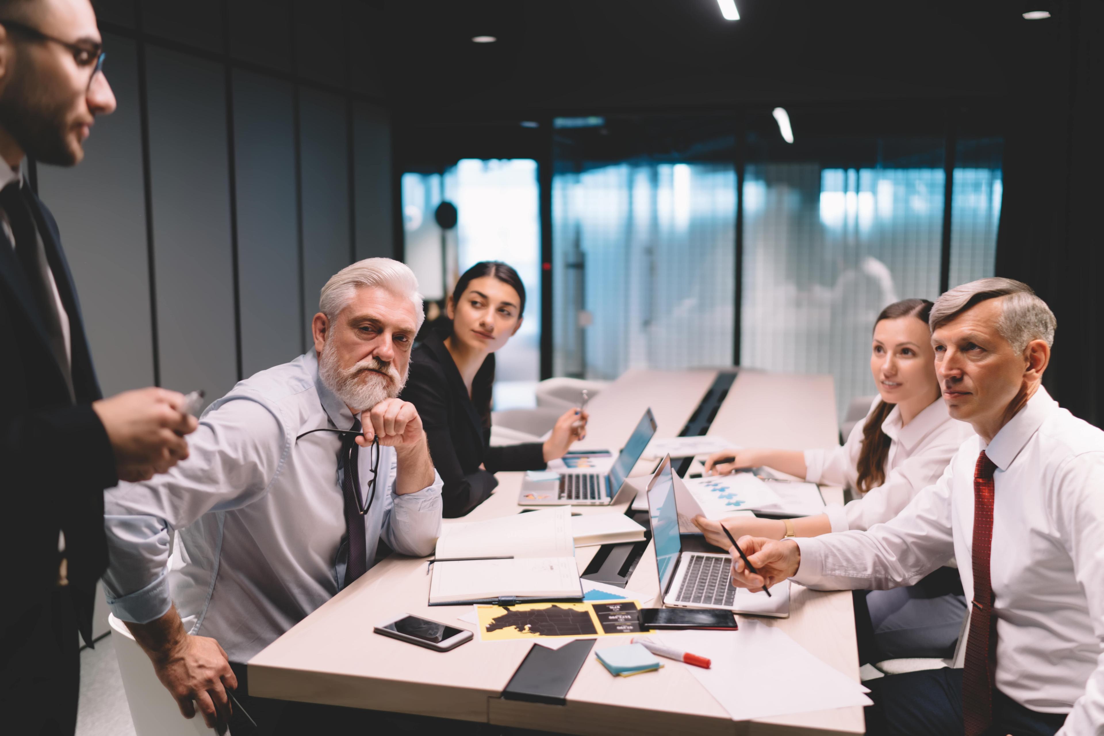 Professional at work